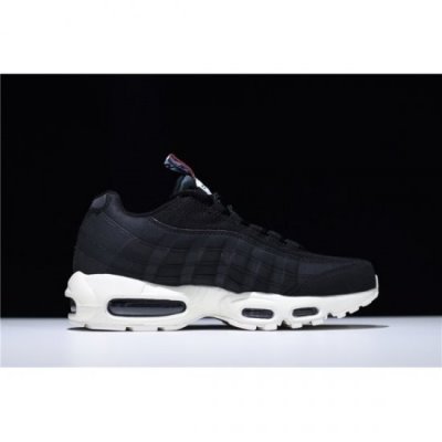 Nike Erkek Air Max 95 Siyah / Kırmızı Koşu Ayakkabısı Türkiye - J4MQ7BCP